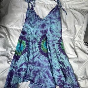 Tie-Dye Sleeveless Dress